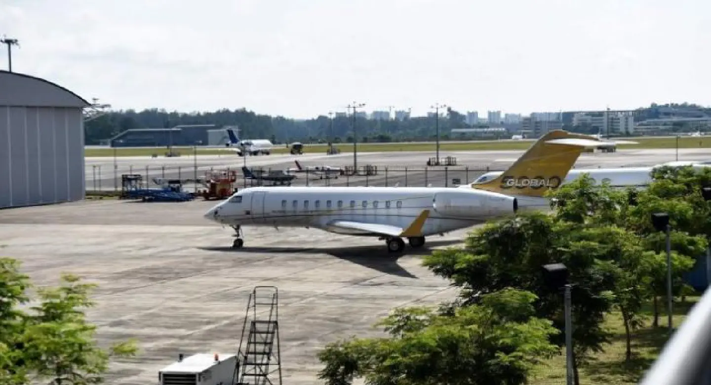 Luxury jet linked to Malaysian graft scandal in Singapore Luxury jet linked to Malaysian graft scandal in Singapore