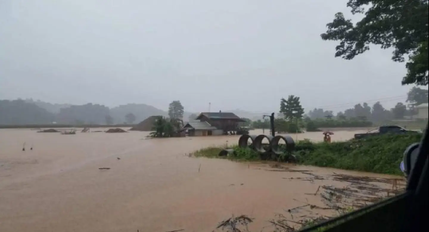 200mm of rain floods Nan 200mm of rain floods Nan