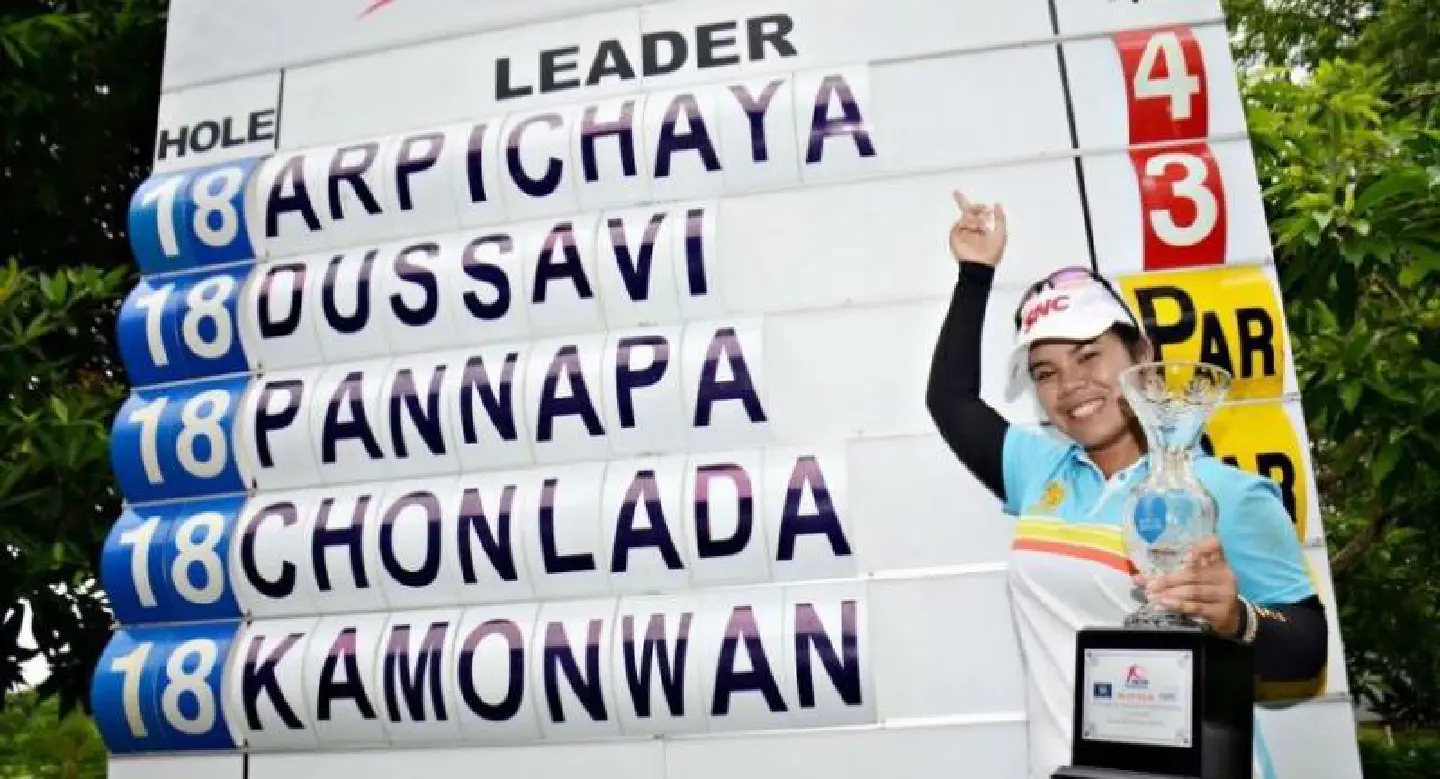 Awesome Arpichaya wins 5th straight Thai LPGA title