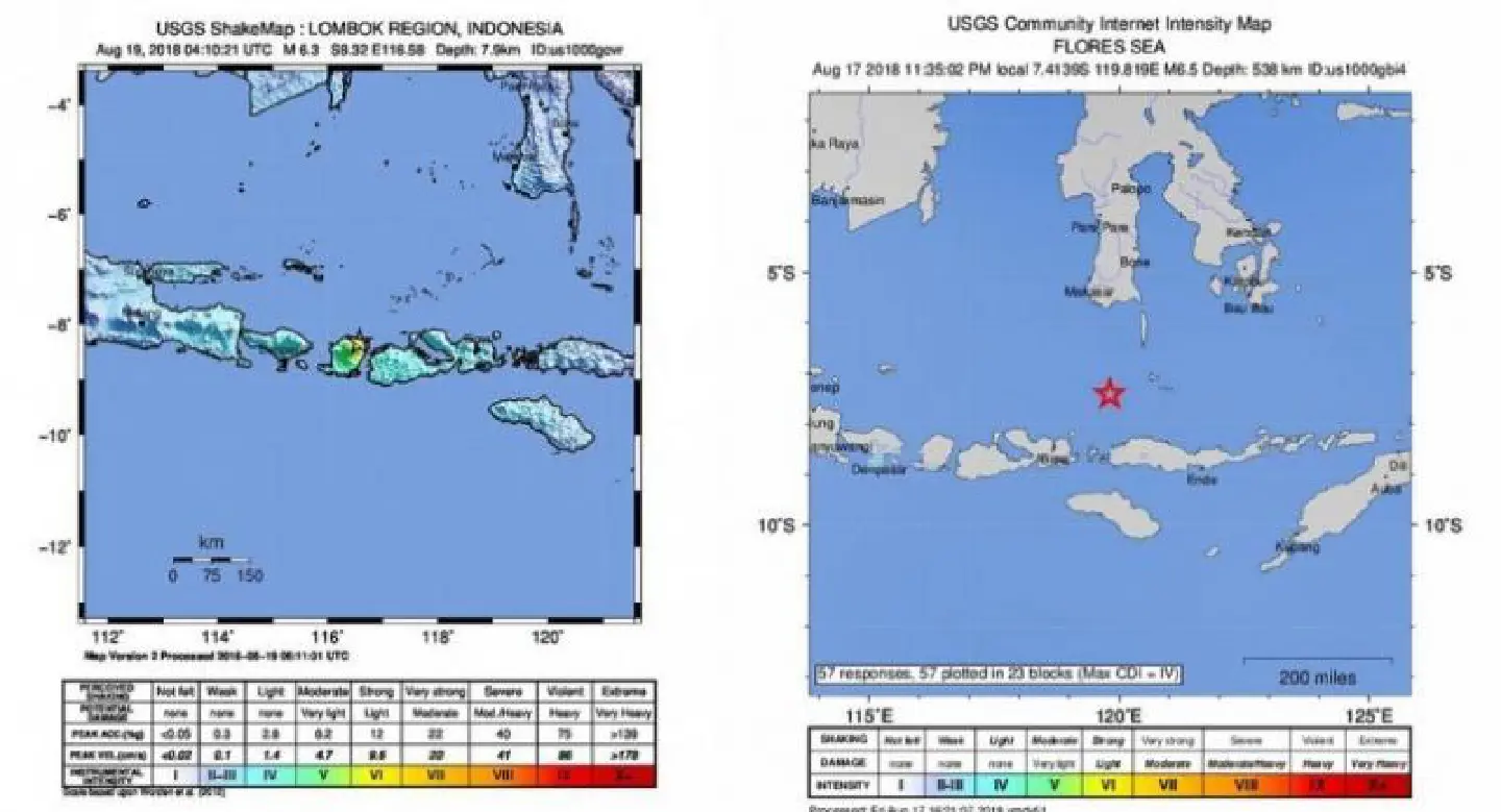 Fresh quake rocks Indonesia's Lombok island Fresh quake rocks Indonesia's Lombok island