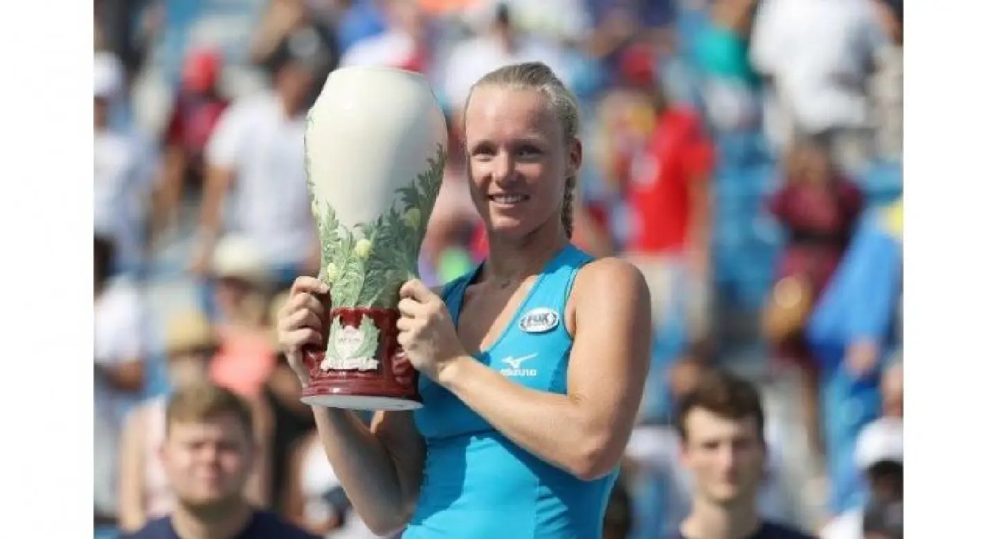 Bertens shocks No. 1 Halep to win Cincinnati WTA title Bertens shocks No. 1 Halep to win Cincinnati WTA title