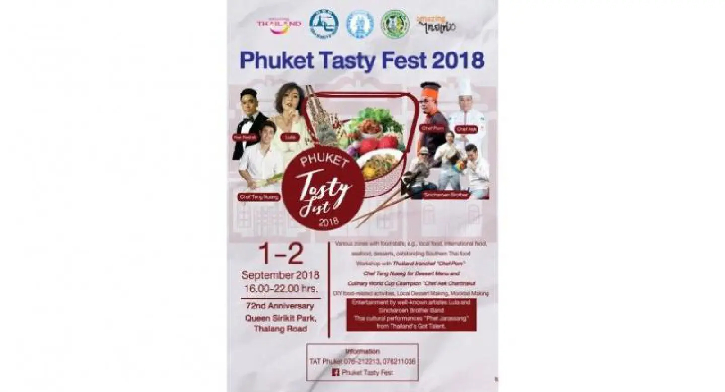 Phuket Tasty Fest 2018 promotes gastronomy for the Green Season Phuket Tasty Fest 2018 promotes gastronomy for the Green Season