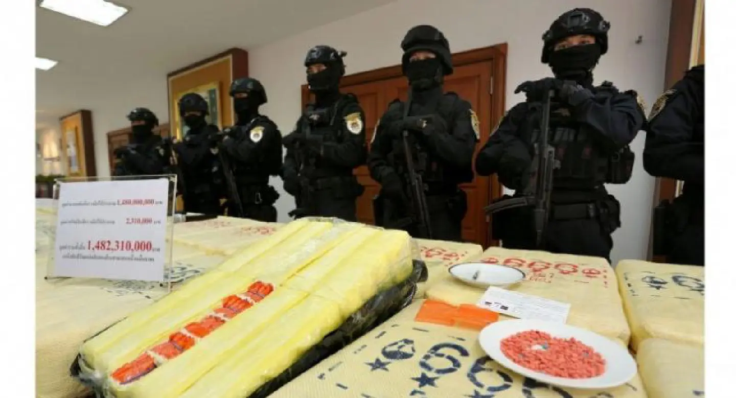 Tip leads to police bust netting 15 million meth pills involving international gangs