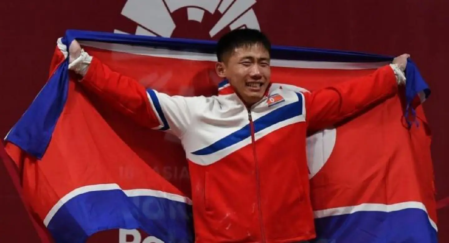 Emotional North Korean dedicates shock gold to his late mother Emotional North Korean dedicates shock gold to his late mother