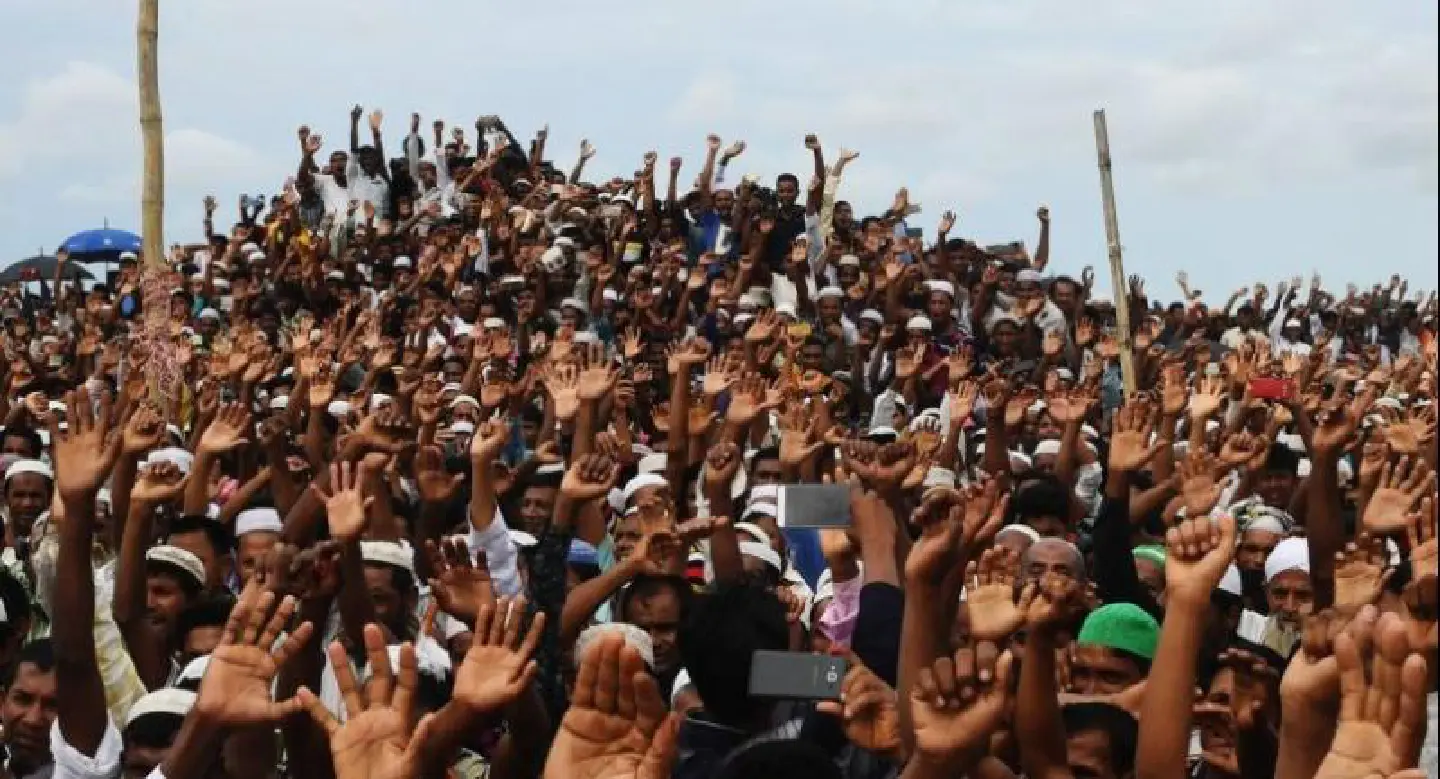 Rohingya protest for 'justice' on crackdown anniversary Rohingya protest for 'justice' on crackdown anniversary
