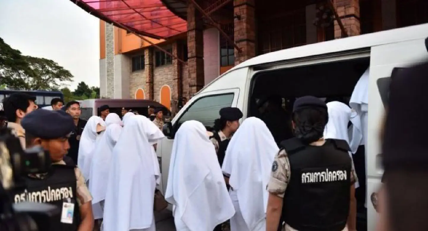 Six convicted  in massage  parlour case