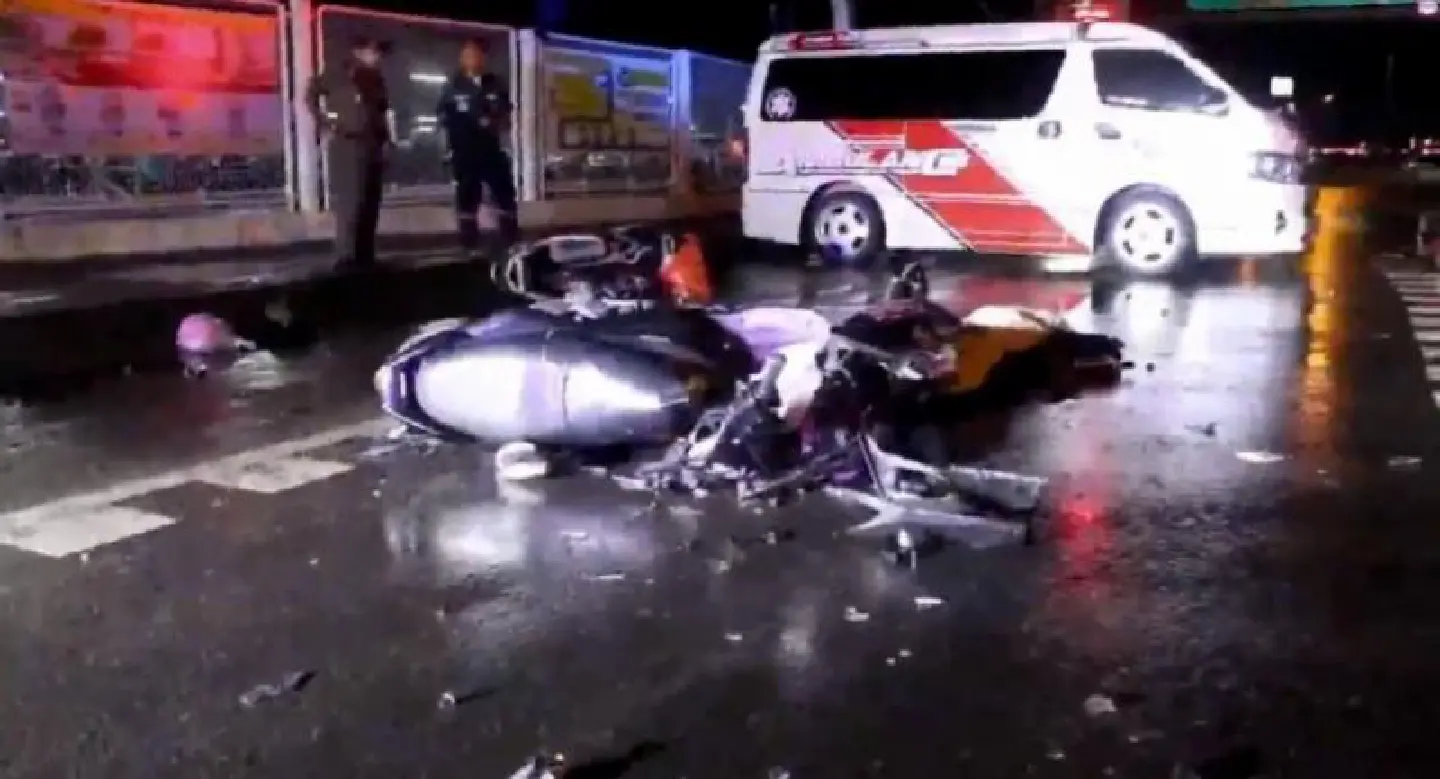 Army trooper killed in Pathum Thani motorcycle accident Army trooper killed in Pathum Thani motorcycle accident