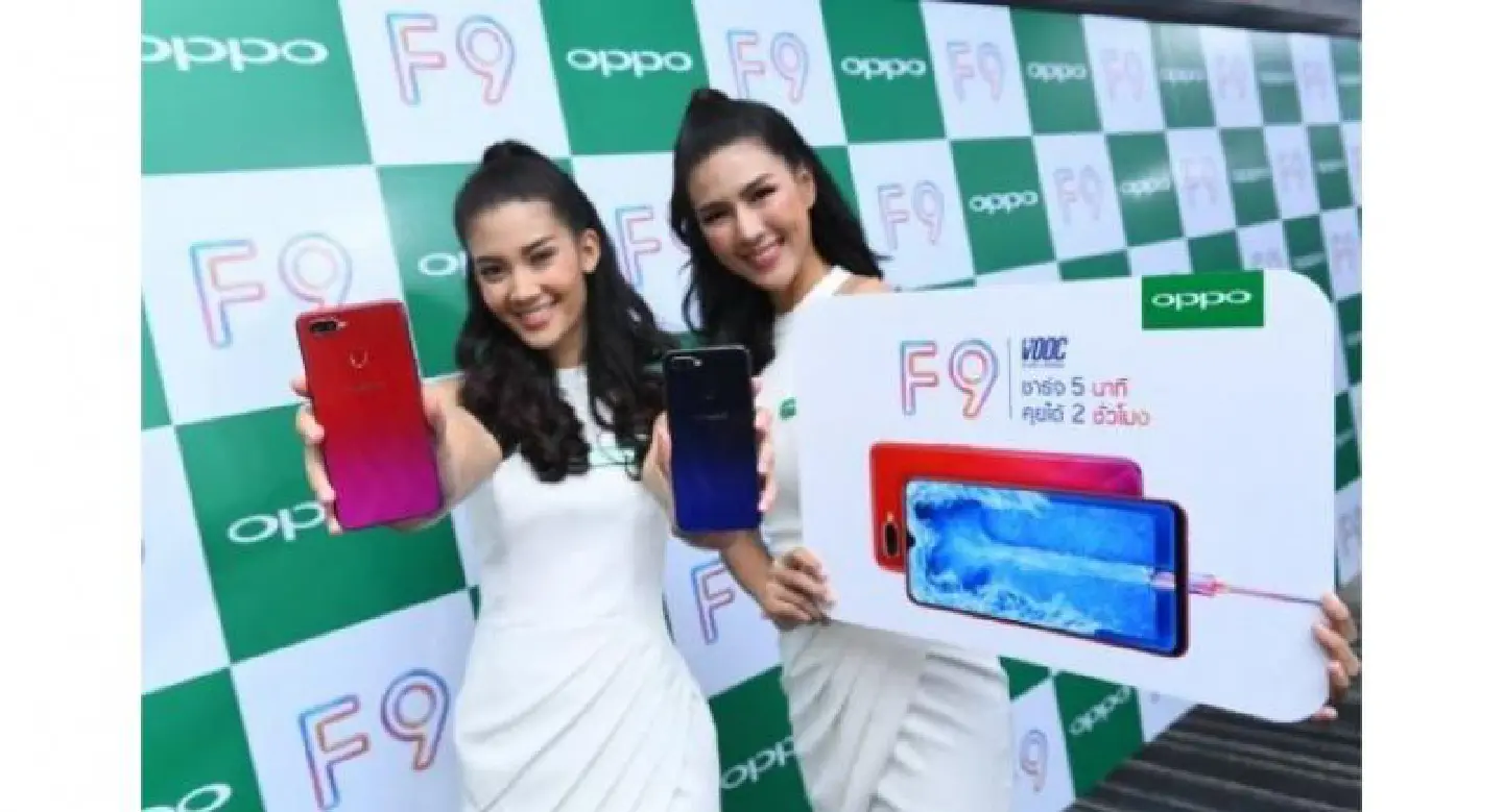 Oppo emerges as No 2 in Thai smartphone market in Q2, extends F series range