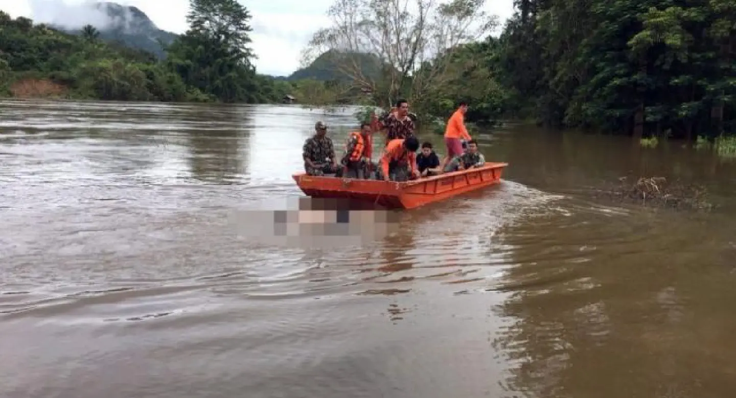 Body of missing foreigner found in Kanchanaburi river Body of missing foreigner found in Kanchanaburi river