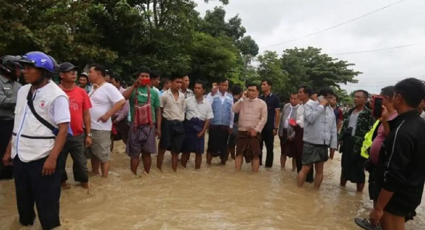 Dam collapse in Central Myanmar displaces 63,000 people