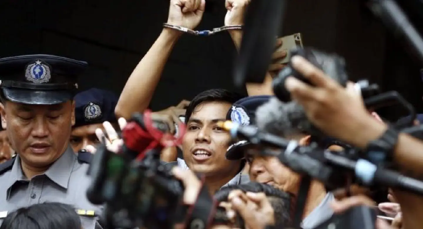 Reuters reporters jailed for seven years in Myanmar 'state secrets' case