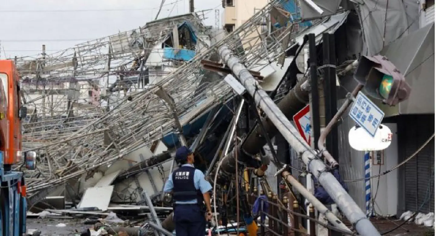 Two dead as strongest typhoon in quarter century batters Japan Two dead as strongest typhoon in quarter century batters Japan