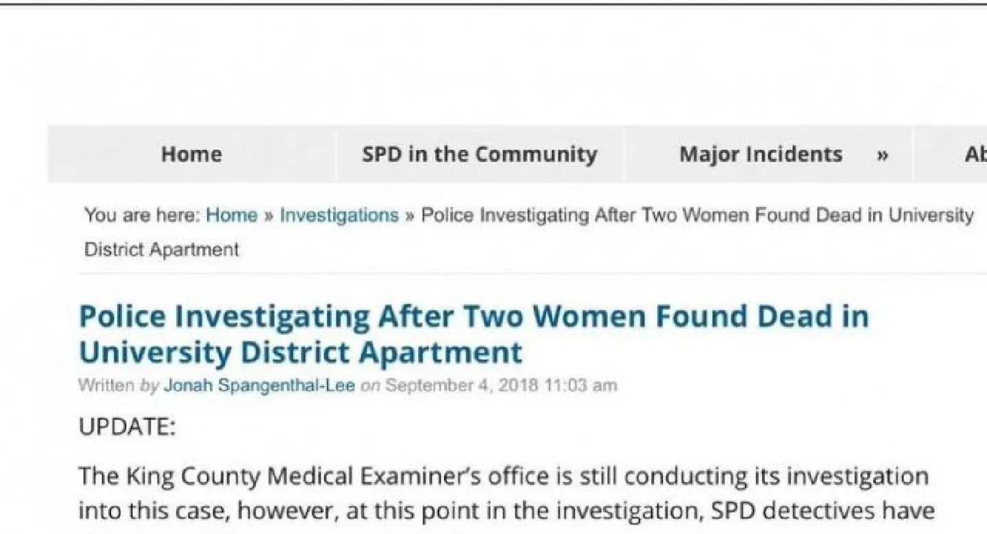 Two Thai students found dead in Seattle apartment