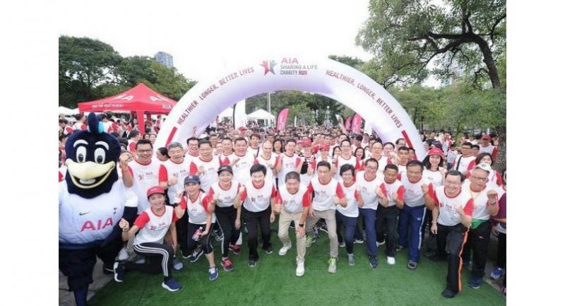 Over 50,000 runners join AIA Sharing A Life Charity Run