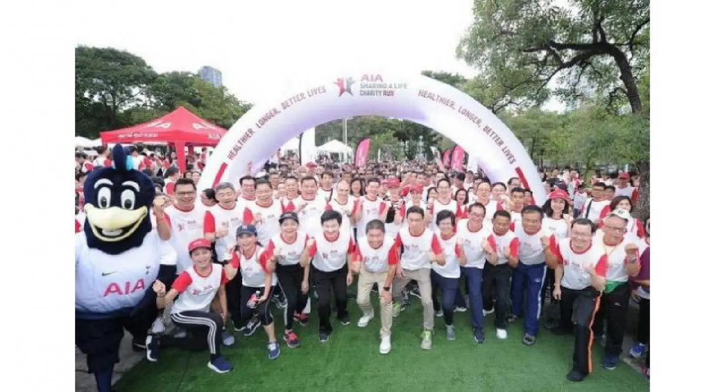 Over 50,000 runners join AIA Sharing A Life Charity Run Over 50,000 runners join AIA Sharing A Life Charity Run