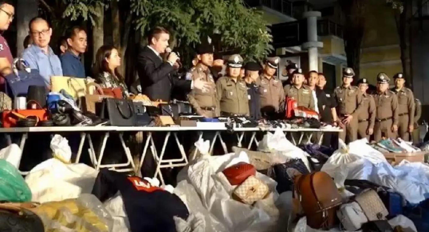 20,000 fake goods seized from Chiang Mai night markets