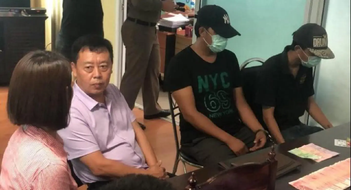 Bag-snatchers nabbed in Pattaya Bag-snatchers nabbed in Pattaya