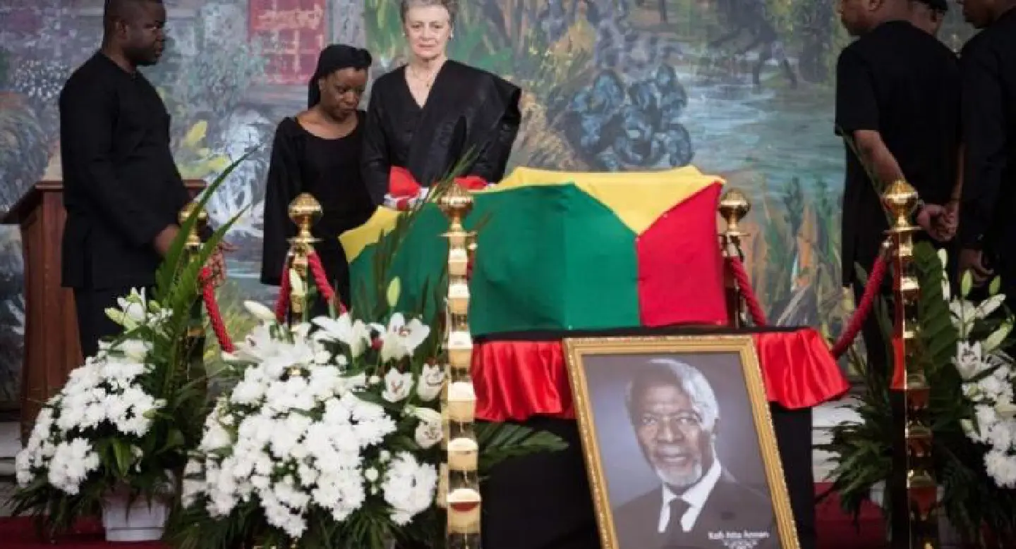  Final farewell to UN's Kofi Annan at Ghana state funeral