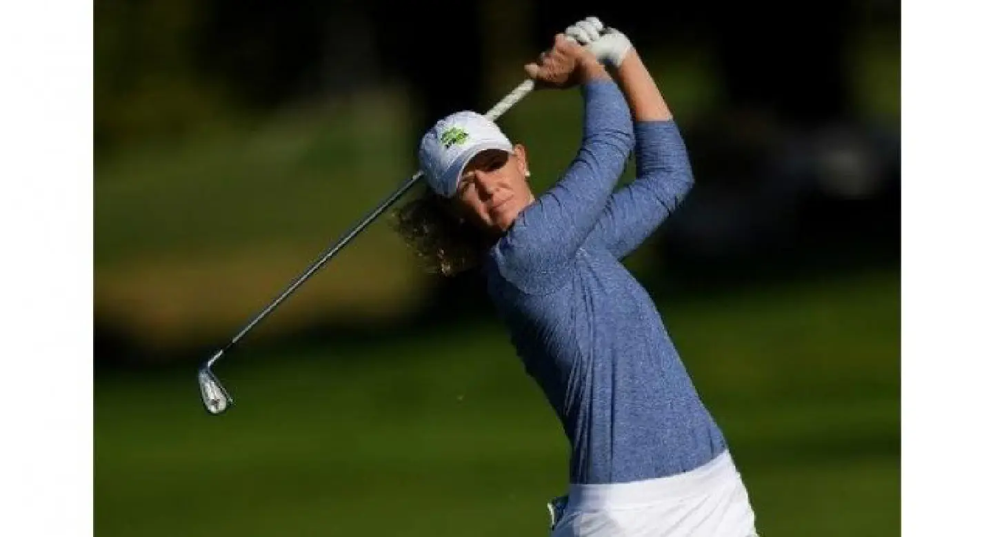 Olson, with help from elder brother, leads Evian Championship