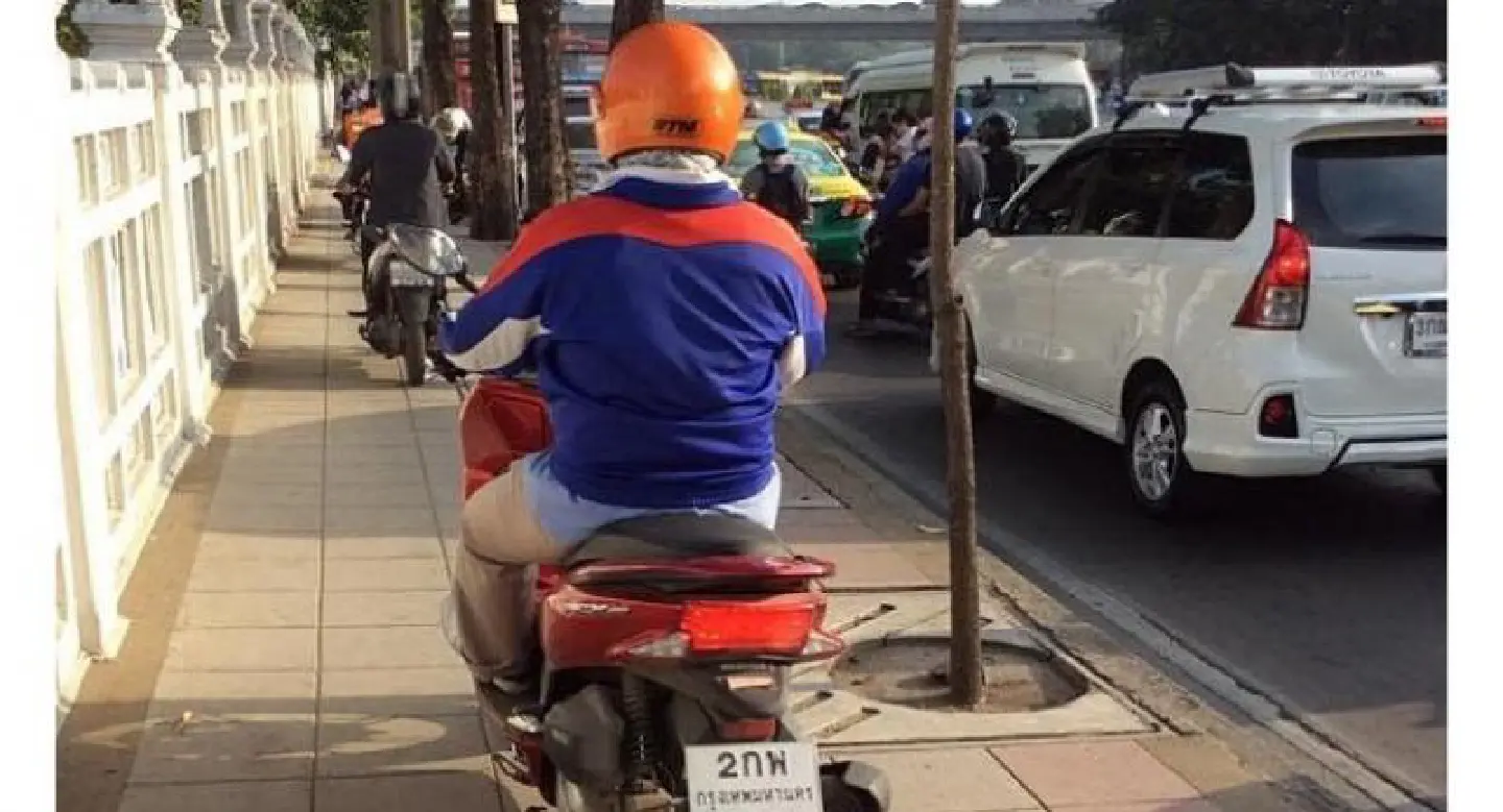 Bikers cough up Bt1.6 million in fines over first two months of pavement ban Bikers cough up Bt1.6 million in fines over first two months of pavement ban
