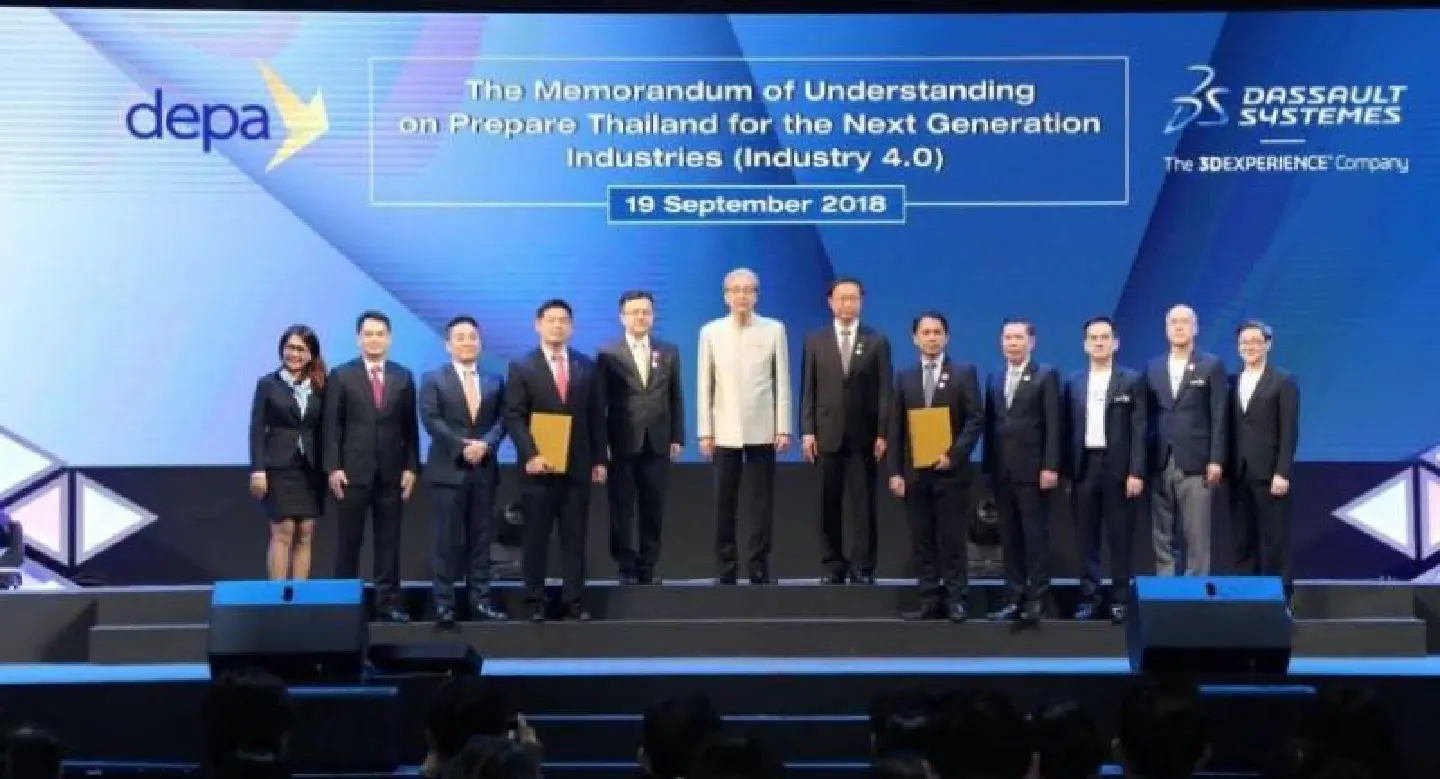 Digital Thailand Big Bang 2018: Dassault Systèmes signs MOU with depa