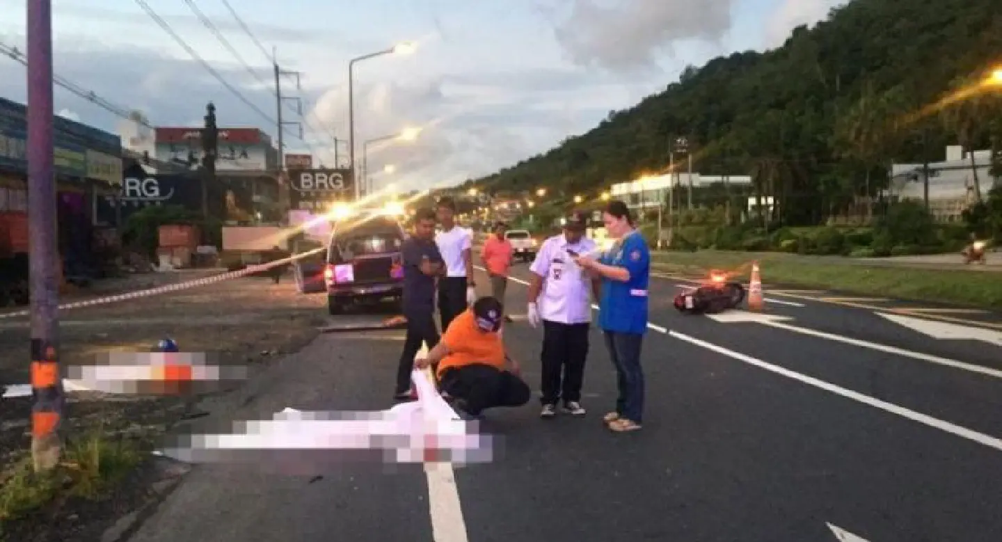 Two die in Phuket crash Two die in Phuket crash