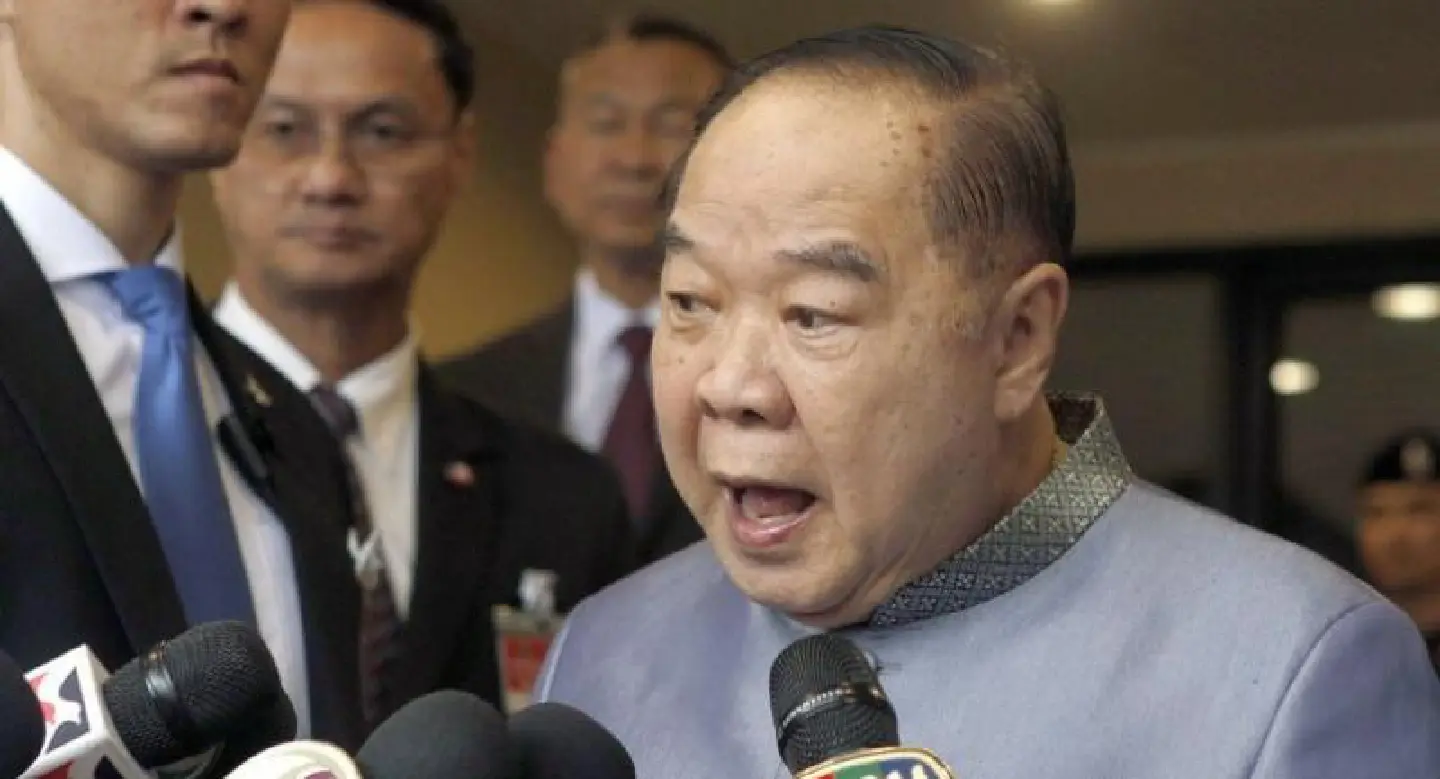 Election still set for Feb 24: Prawit Election still set for Feb 24: Prawit