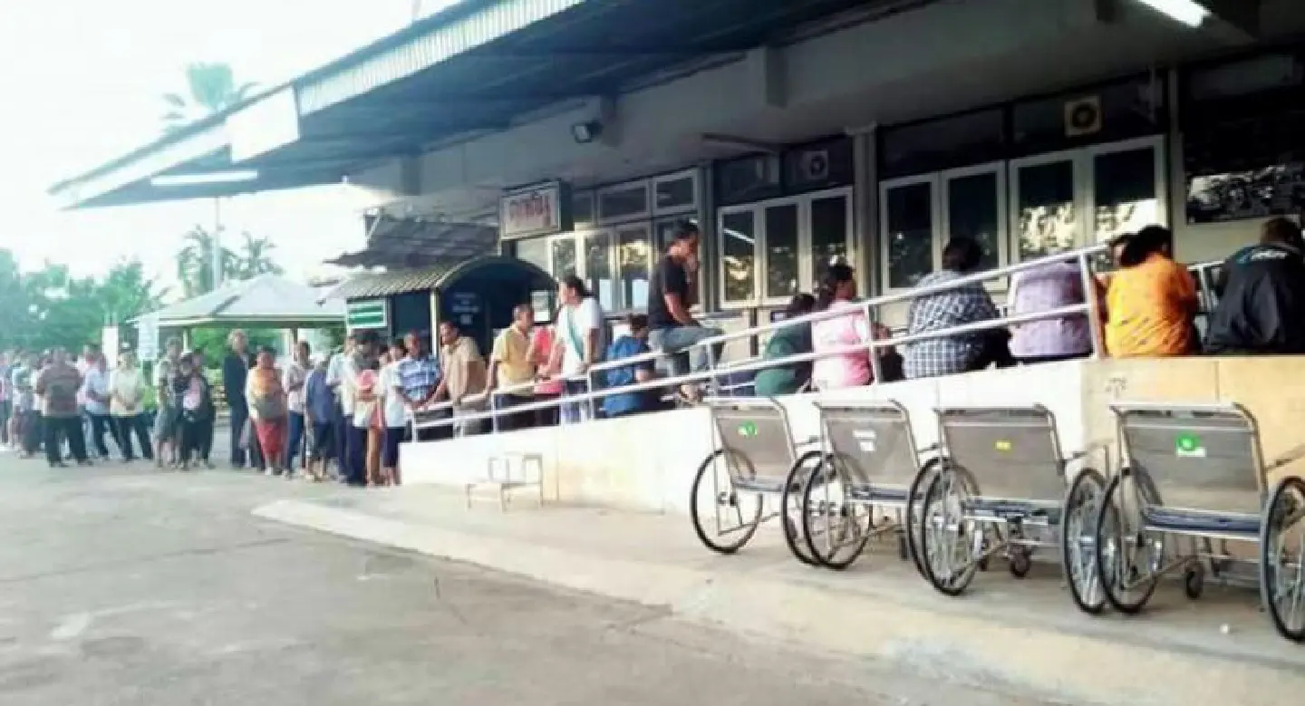 Hospitals close to collapse: official Hospitals close to collapse: official