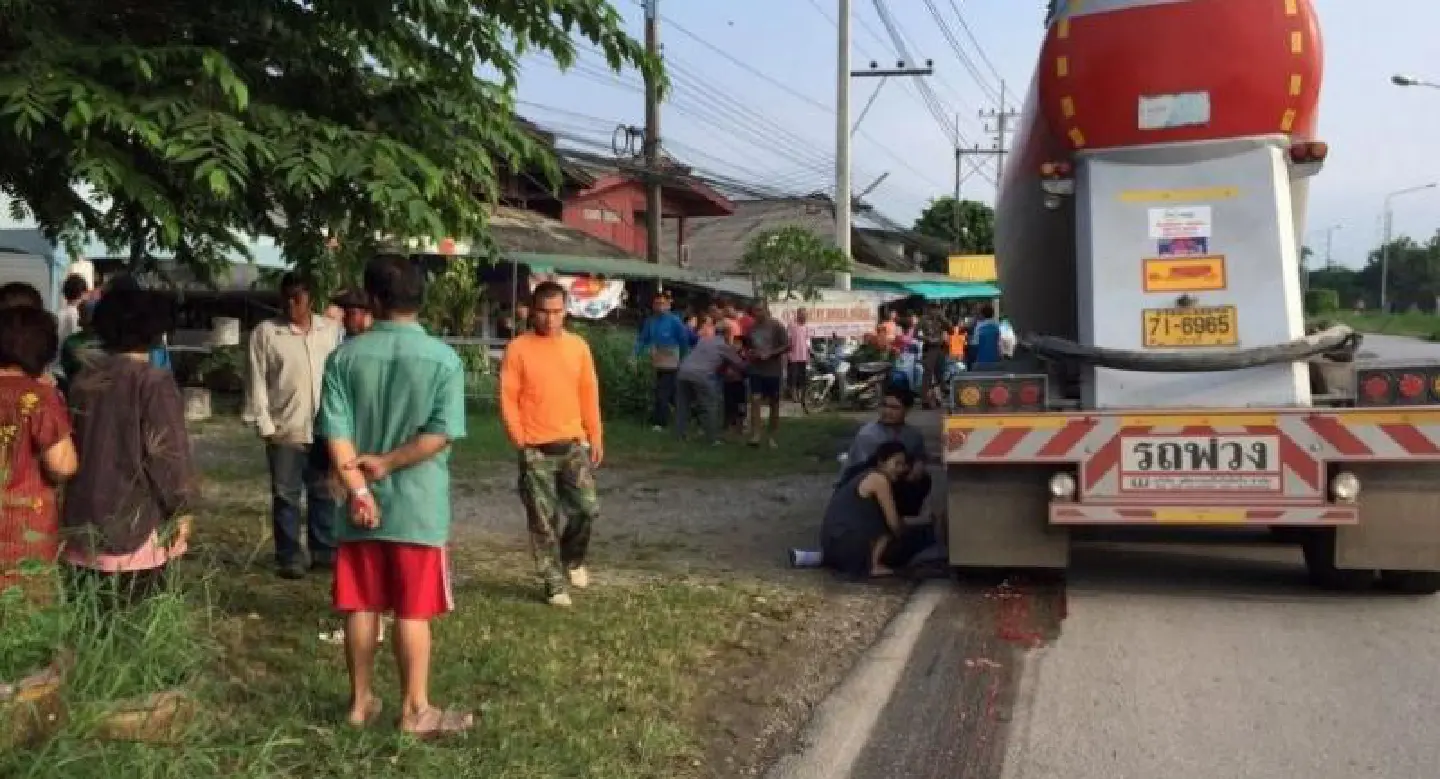 Driver charged after sixth grader crushed to death by truck in Phayao