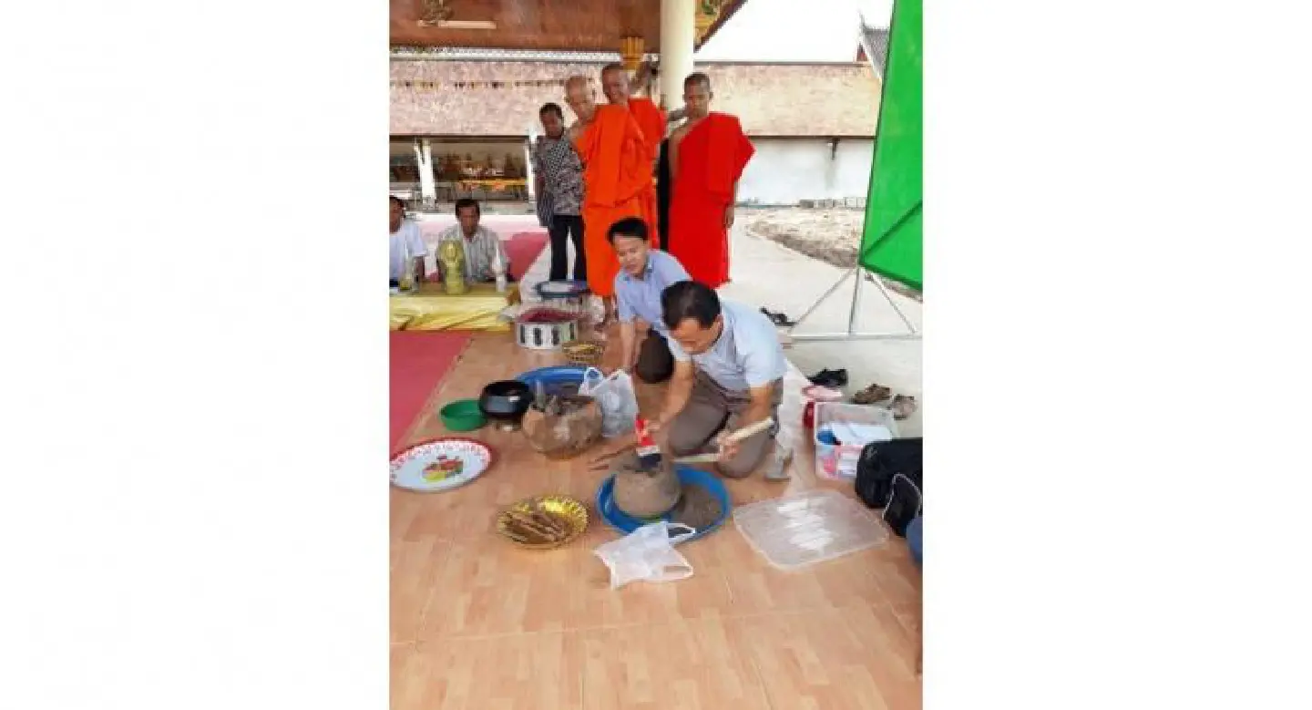 2,000 year-old Buddha images unearthed in Laos' Savannakhet province 2,000 year-old Buddha images unearthed in Laos' Savannakhet province