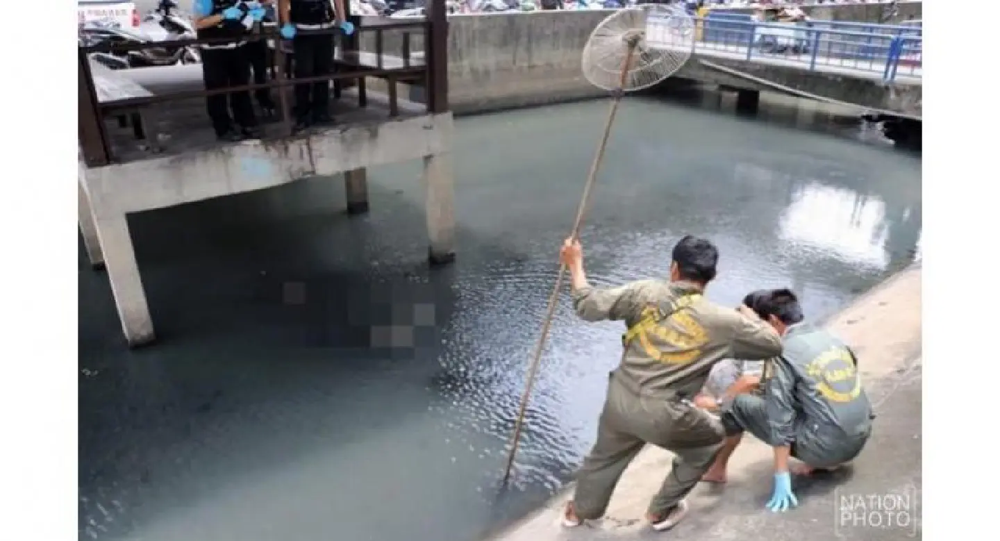 Homeless man found dead in Bangkok canal Homeless man found dead in Bangkok canal