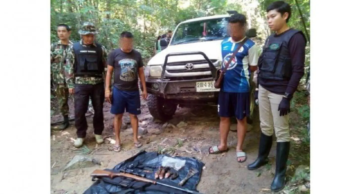 Senior district official arrested for alleged poaching in national park Senior district official arrested for alleged poaching in national park