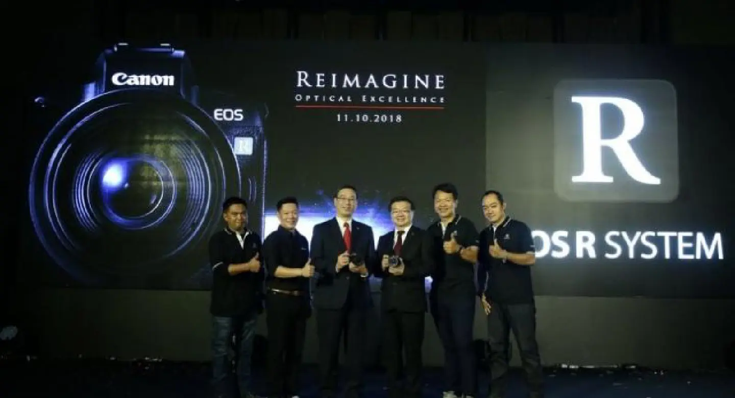 Canon launches full-frame, mirrorless camera