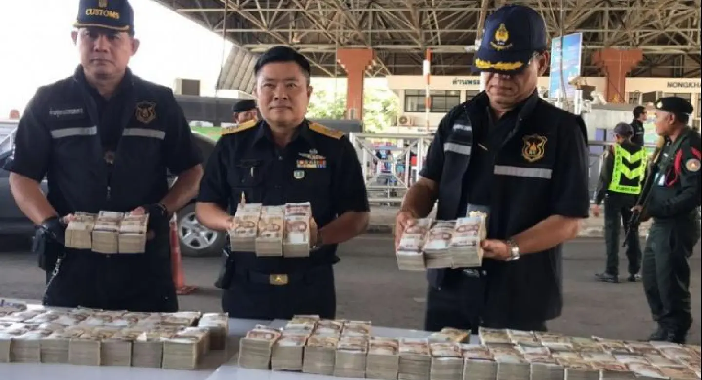 Three arrested for trying to smuggle Bt38m, tried to cop a fine