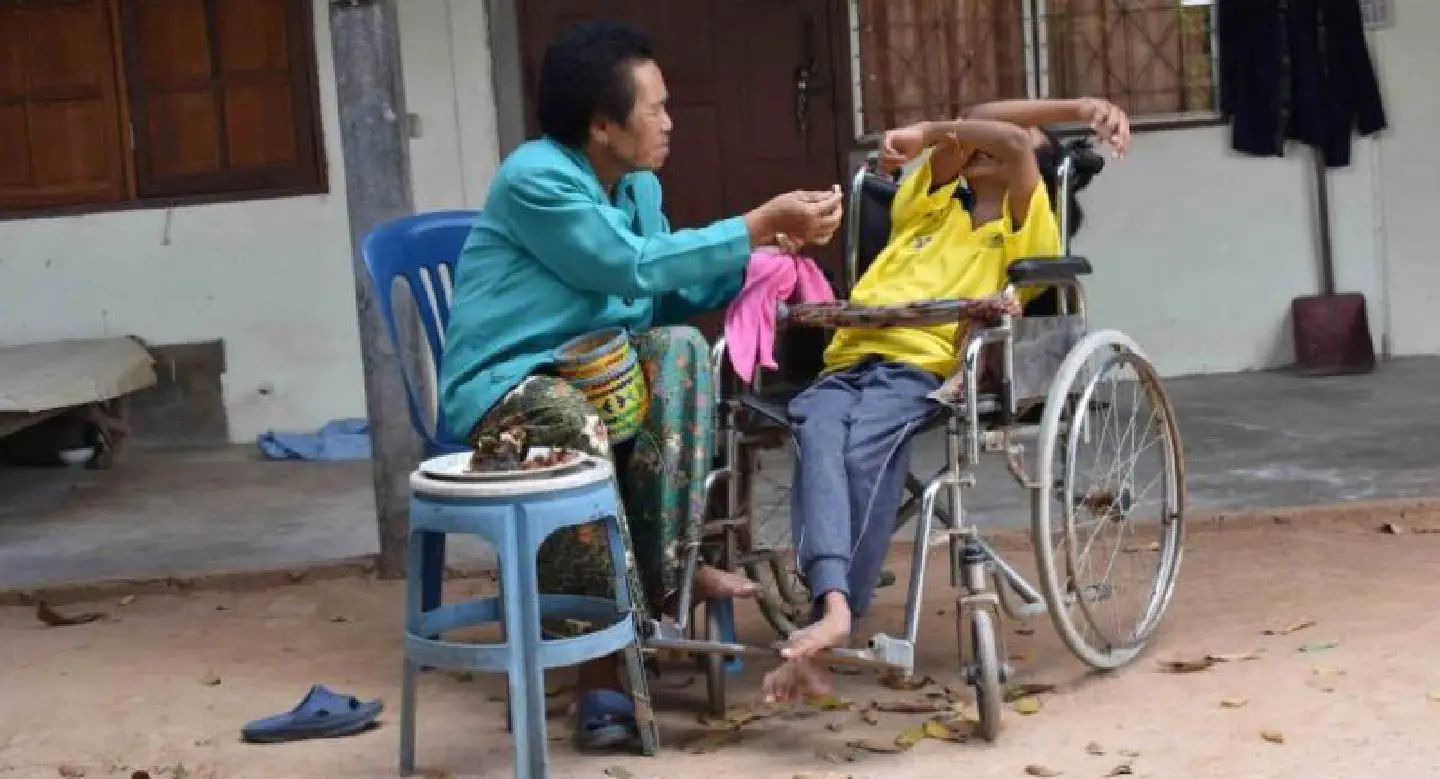 Kalasin woman a victim of corruption in fund for disabled people