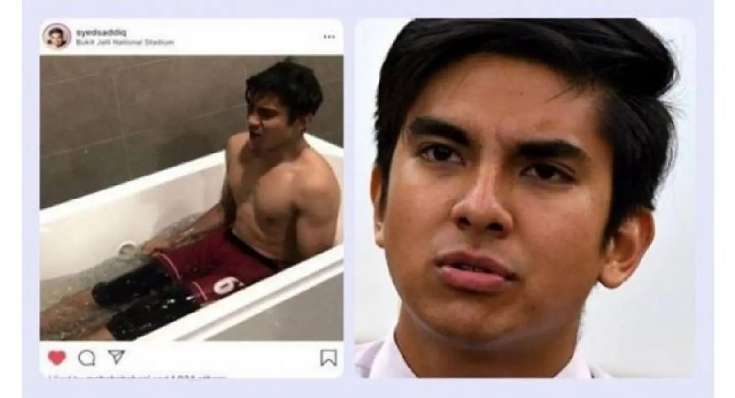 Syed Saddiq removes ‘bathtub’ post following backlash
