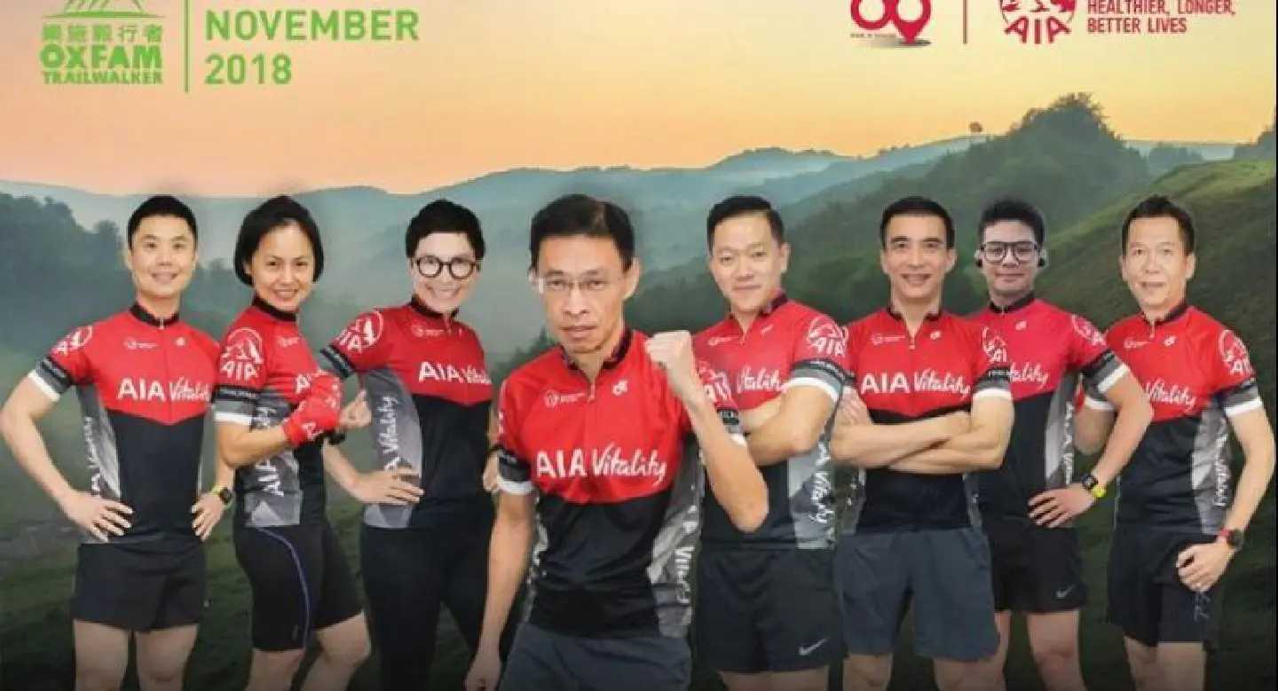 AIA Thailand to Send 8 Runners to Oxfam Trailwalker as a special tribute to its 80th anniversary AIA Thailand to Send 8 Runners to Oxfam Trailwalker as a special tribute to its 80th anniversary