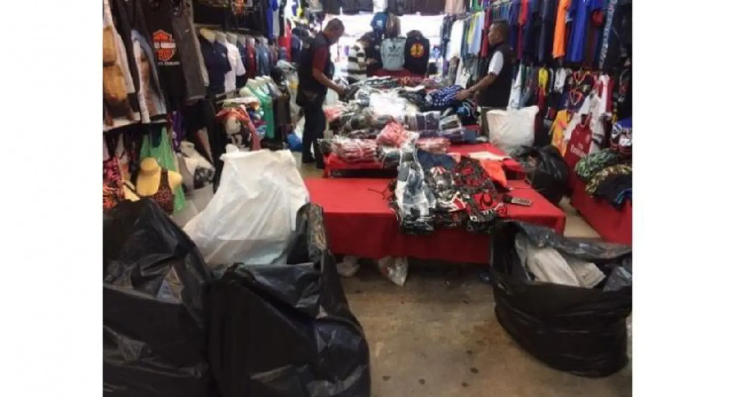 Two held in Patong fake-goods bust