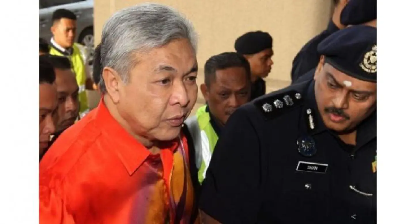 Former Malaysian deputy PM hit with 45 charges of CBT, money laundering and graft Former Malaysian deputy PM hit with 45 charges of CBT, money laundering and graft