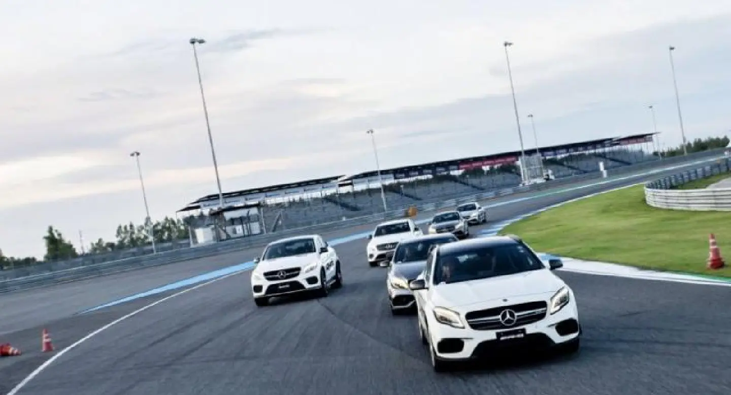 Driving skills put to the test Driving skills put to the test