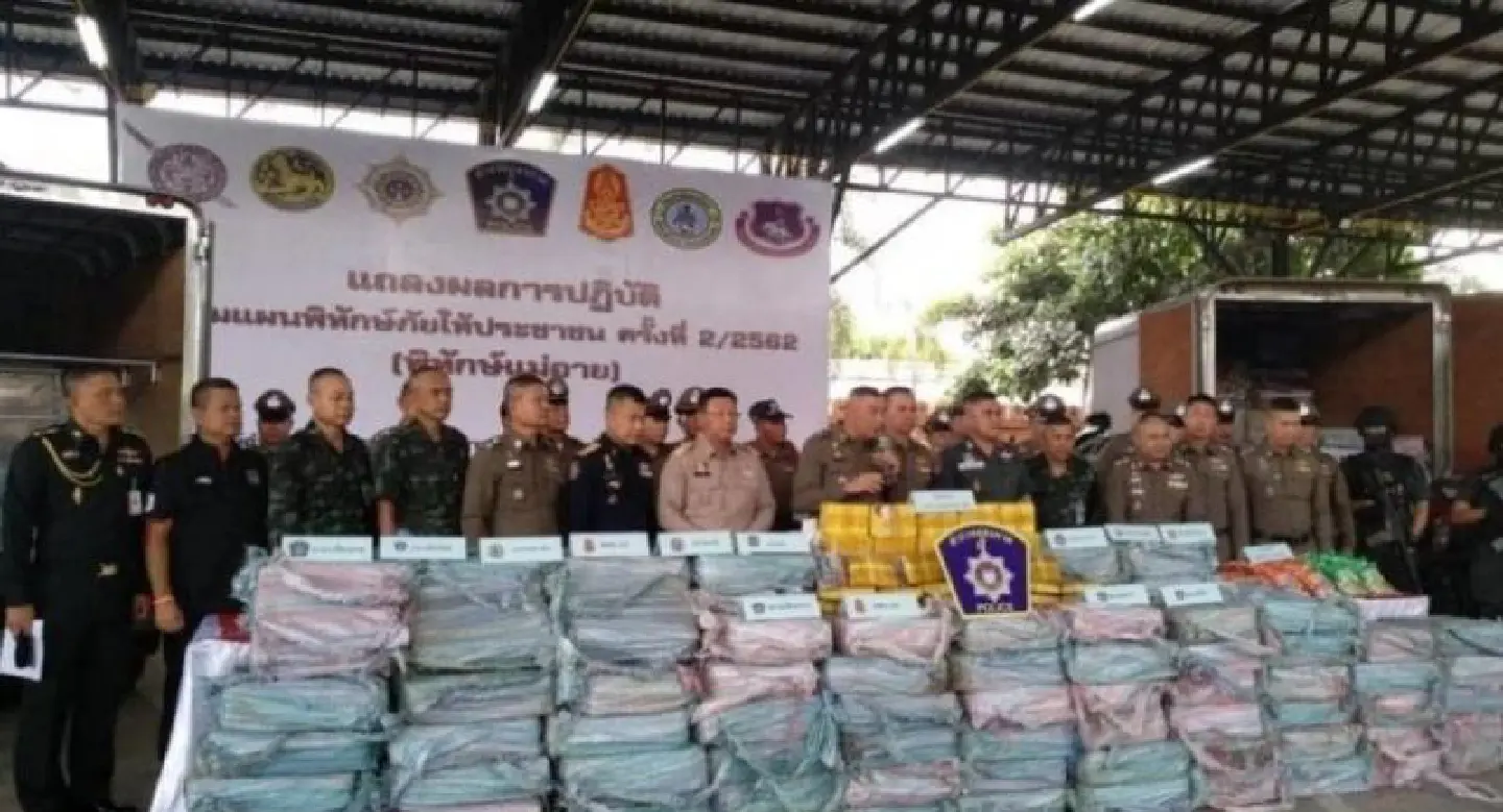 Six alleged drug mules arrested, 15 million meth pills seized in Chiang Mai