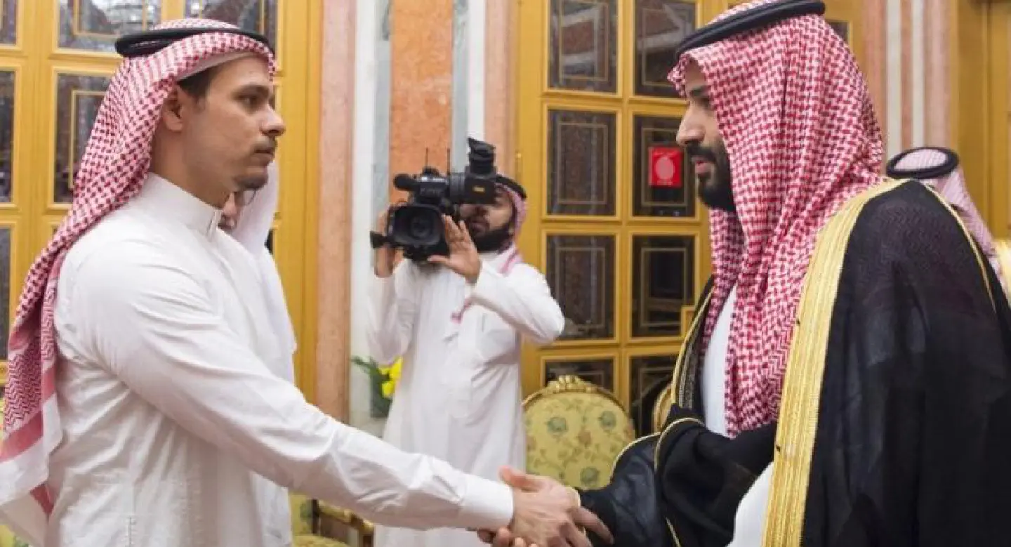 Twitter erupts over photo op of Khashoggi's son with Saudi royals