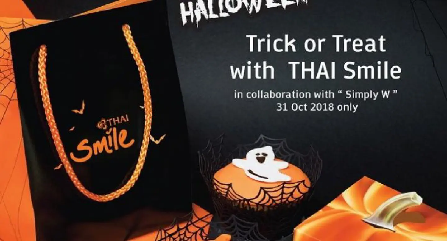 THAI Smile serves up Halloween 'trick or treat'