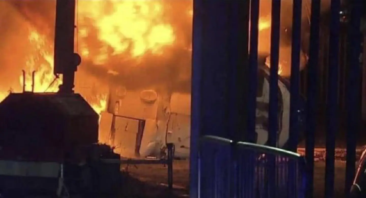 Helicopter owned by Leicester City's Thai chairman crashes