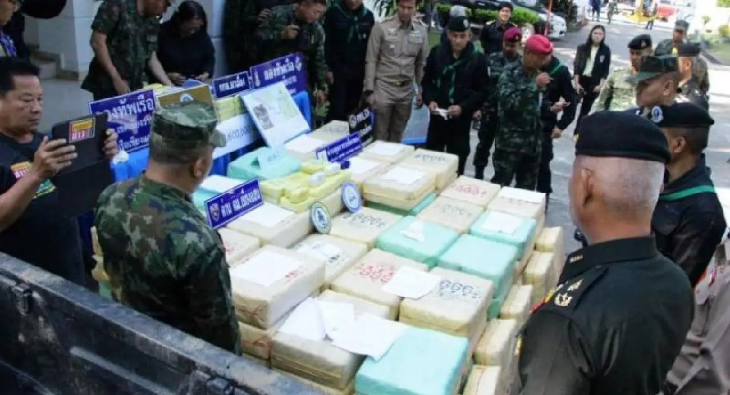 14 million meth pills seized in Chiang Rai 14 million meth pills seized in Chiang Rai