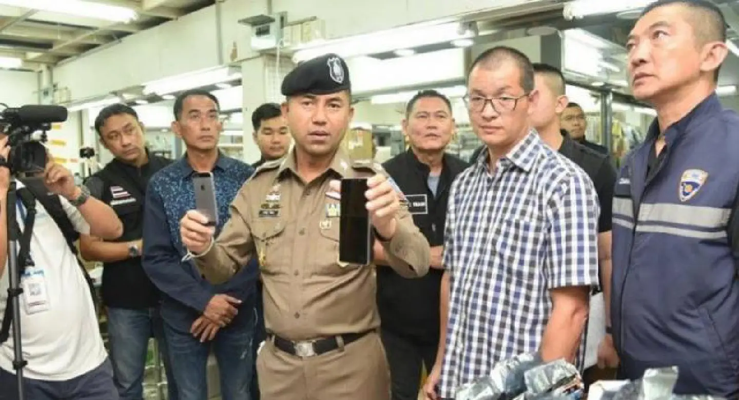 Bangkok raid nets illegal workers, Bt12m in contraband