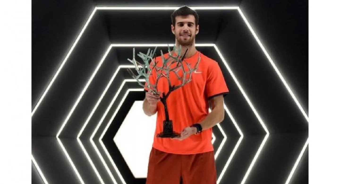 Khachanov revels in 'biggest achievement' after Djokovic upset Khachanov revels in 'biggest achievement' after Djokovic upset