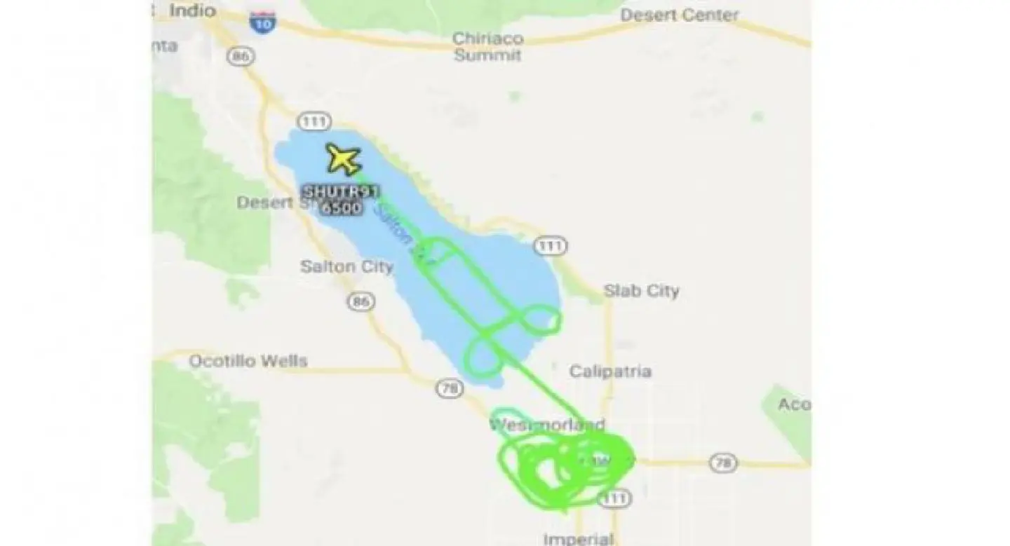 Pilots’ penis-shaped flight path gets them in trouble