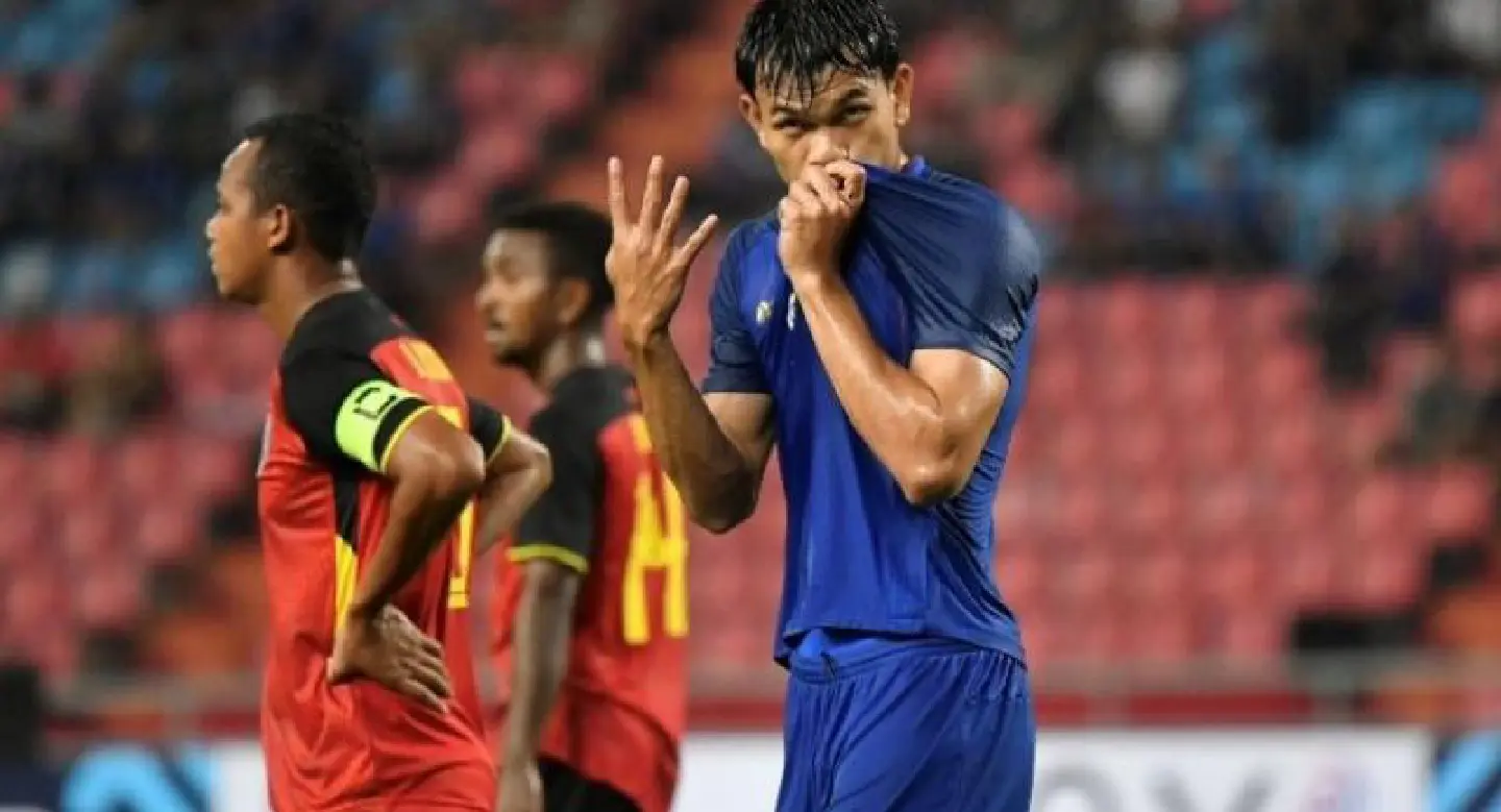Adisak scores double hat-tricks as Thailand trounce Timor 7-0 Adisak scores double hat-tricks as Thailand trounce Timor 7-0