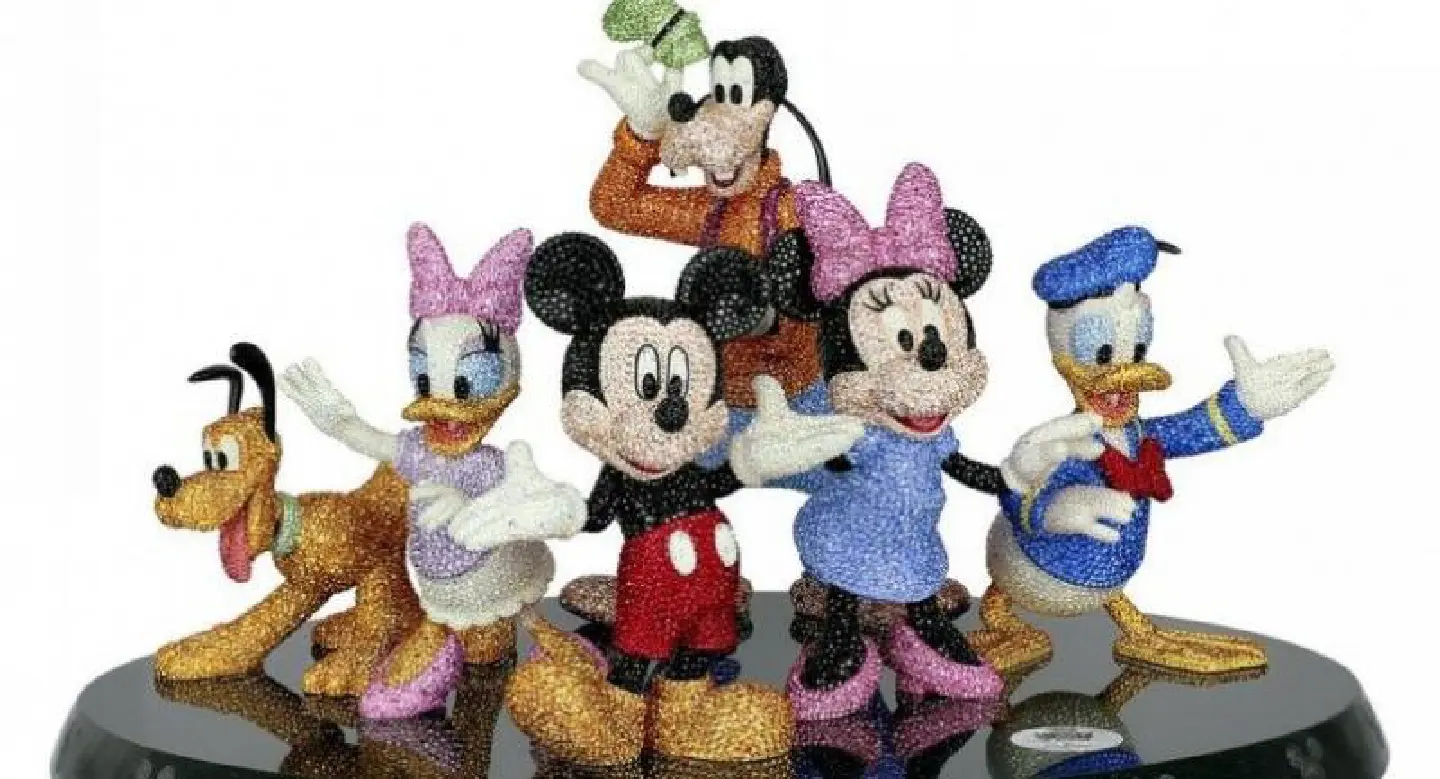Mickey gets the crystal treatment Mickey gets the crystal treatment